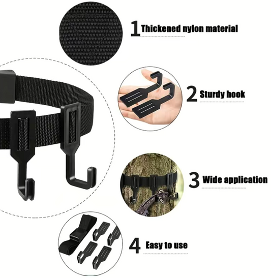 Treestand Strap Hangers (6 hangers)